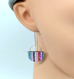 [Brushed] Almost Full-Circle Earring