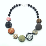 Recycled Fabric Necklace